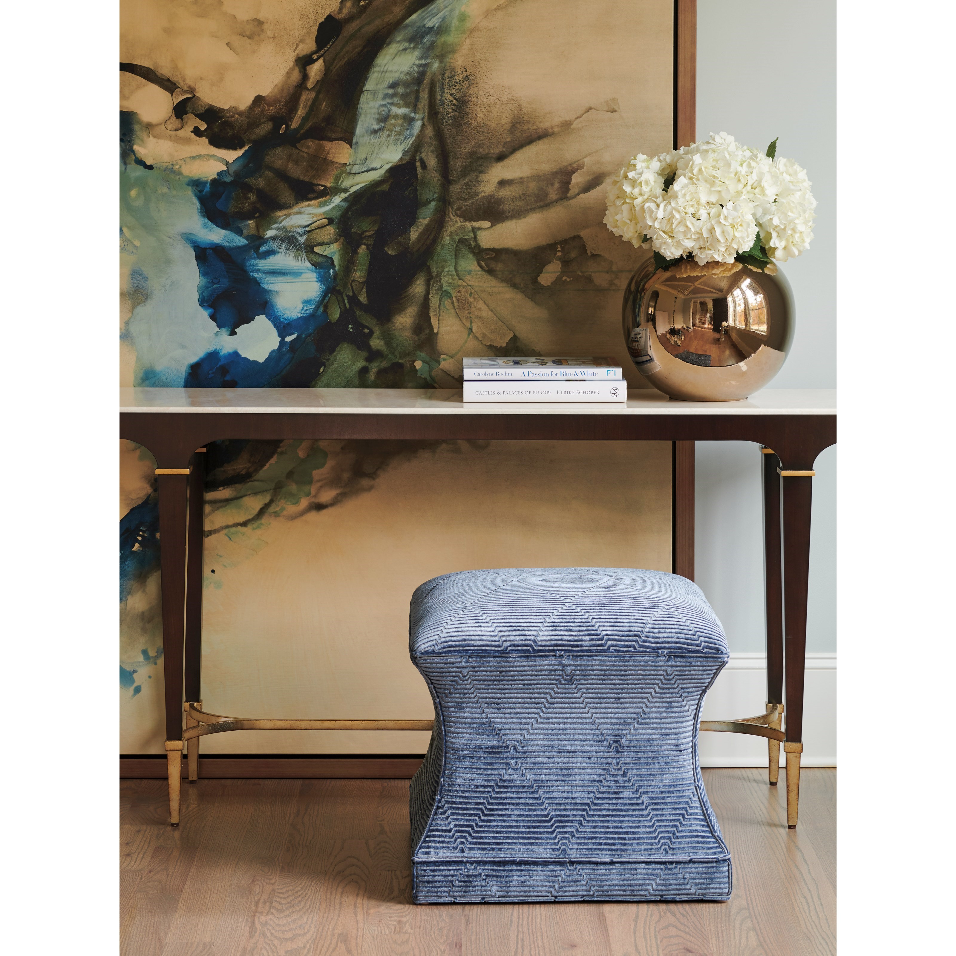 Sutton chair online and ottoman set